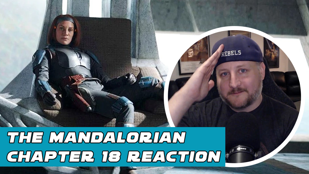TRBpodcasts's tweet photo. ⚠️SPOILER REVIEW⚠️
What did you think of #TheMandalorian Chapter 18?
If you have seen the episode here is a quick REACTION from @JohnnyHoey where he quickly discusses what we saw and why you should be excited for the #MandoFanShow tonight!
LINK 👉https://t.co/D2Pc6u640H https://t.co/5rMTTltNL2