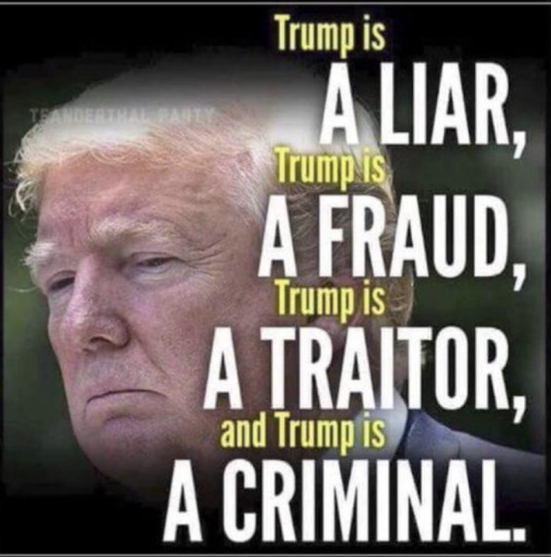 amriana's tweet photo. @FrankMikeDavis1 I knew what was happening - but nobody listened! Took a couple of years for people to see the truth. 

I am not surprised now, as I realize people enjoyed his stupid jokes &amp; he mislead them, big time. 

#MasterManipulator45 

#ConMan45 https://t.co/lIF8dUMzmD