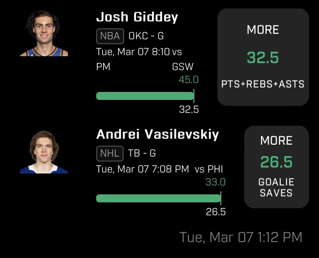 Moneyline_Mills's tweet photo. B.I.N.G.O #PrizePicks #Props #TocoTuesday #NBATwitter #NHL๐ #BeatTheBooks๐๐๐๐ฐ๐ฏ #LetsCash๐ค๐ค๐ค๐ค https://t.co/QLGoYzLwWV