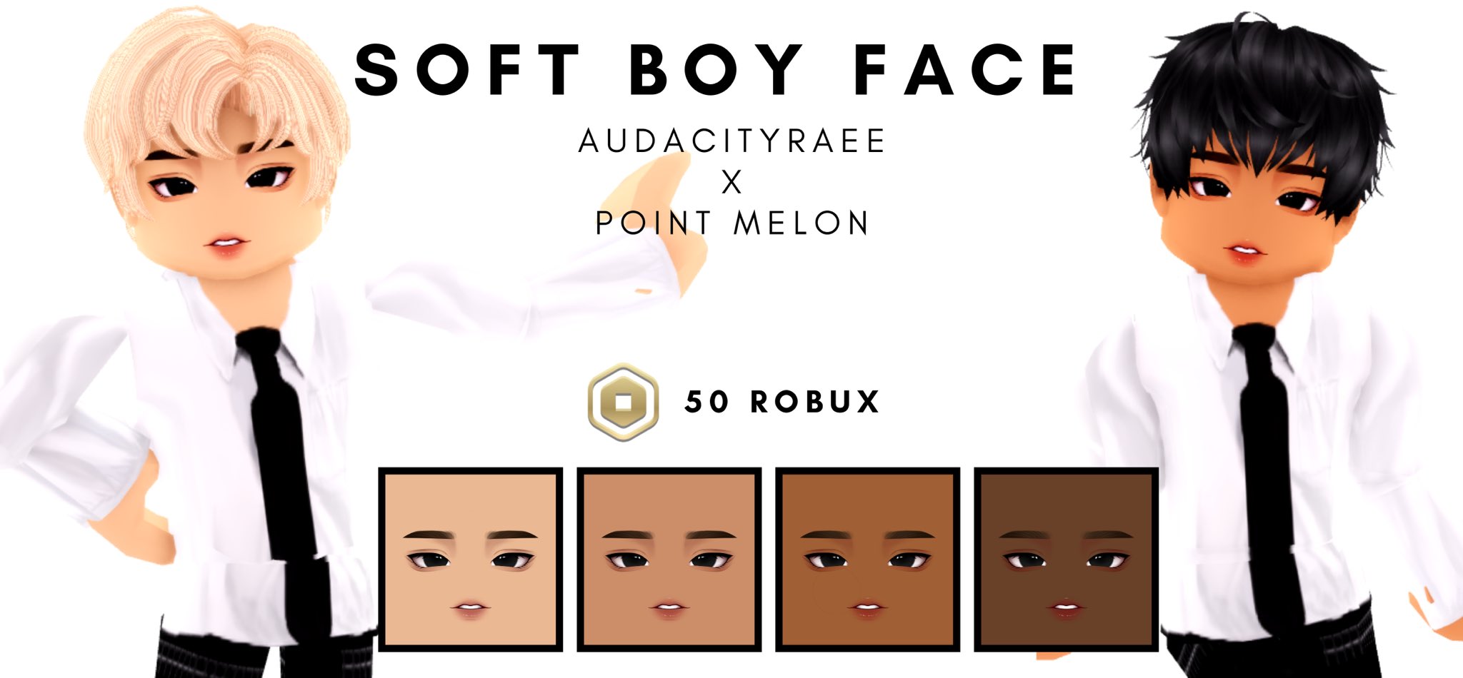 Boy Face - Roblox