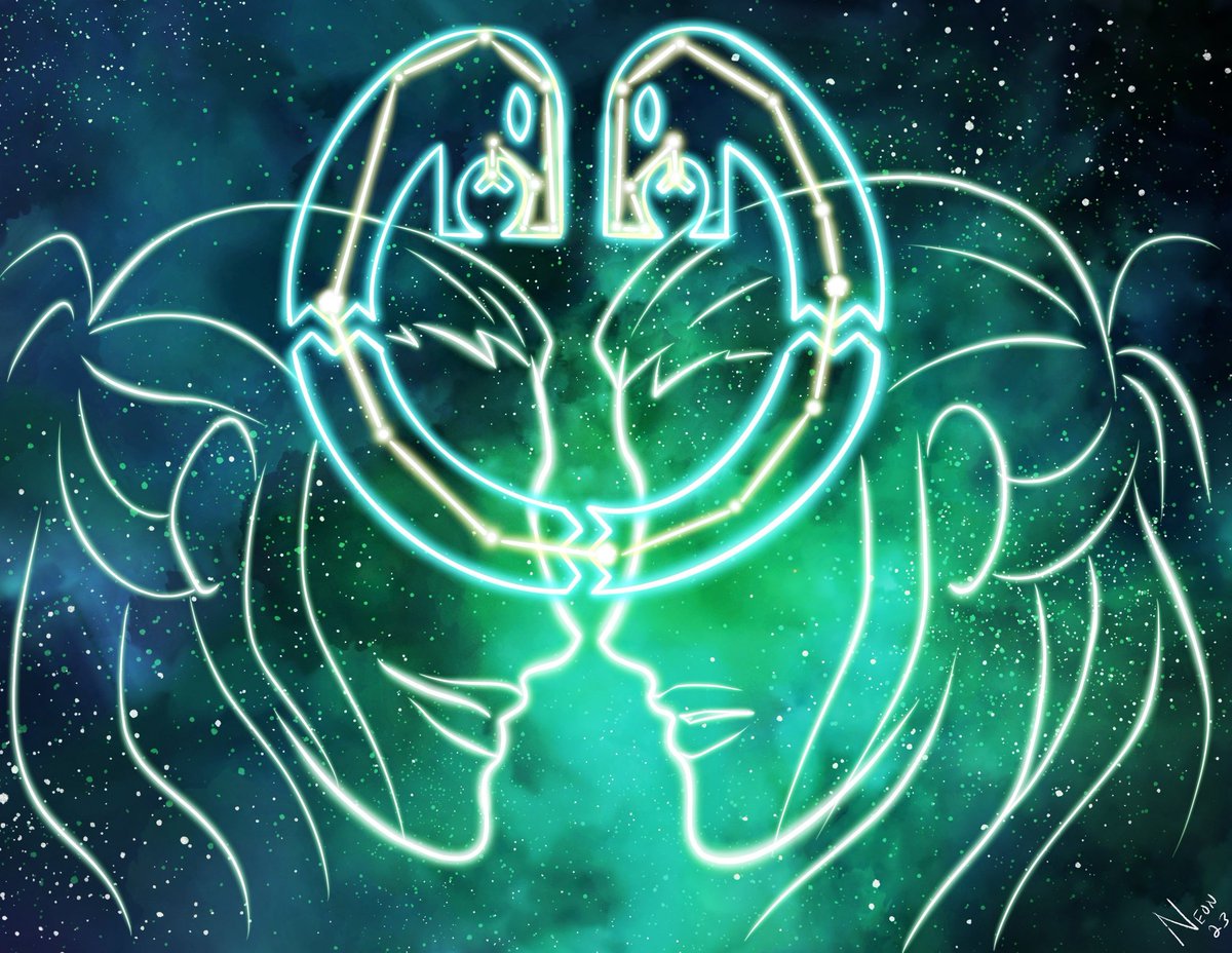 NeonRE86's tweet photo. My art of the Mystic Odyssey of Theros star constellations for my groups DnD characters PT 1 #theros #dungeonsanddragons #MagicTheGathering #godsoftheros #playercharacters #stargazers #constellations https://t.co/FlFCbr0fa3