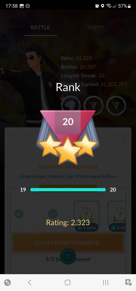 My starting ELO
#GBL