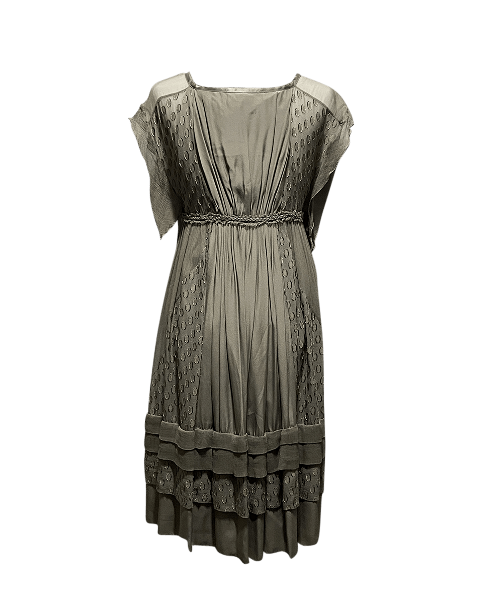 ARZO® on Twitter "Taupe Chiffon Peasant Dress shoparzo Click for more