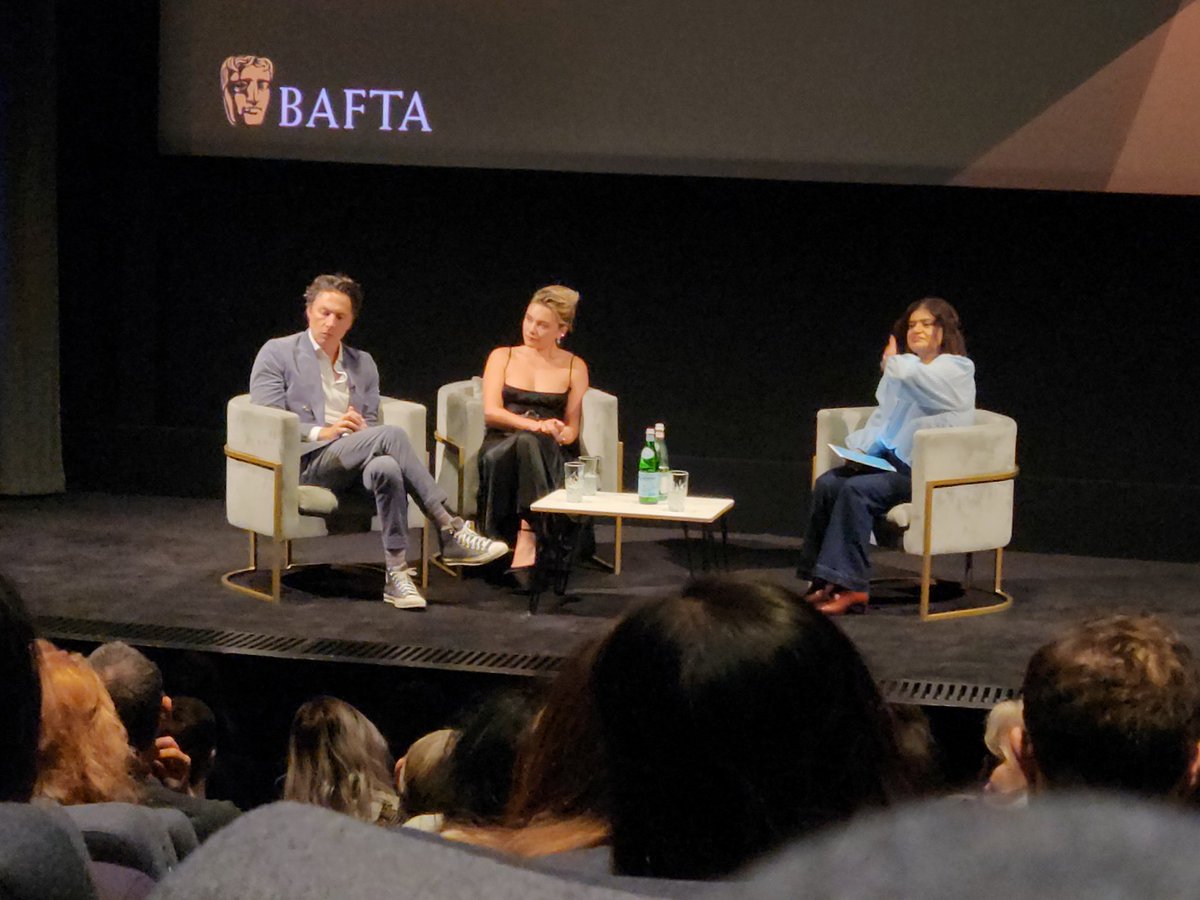 Saw @zachbraff and Florence Pugh's lovely new movie A Good Person at @BAFTA tonight. In cinemas end of March and on @SkyCinema end of April.