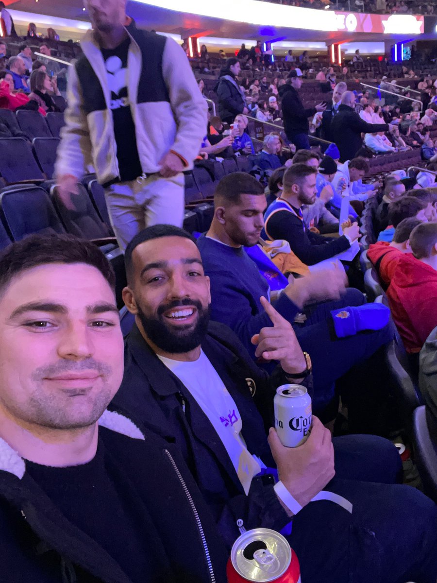 jackothym's tweet image. Watching the best sport in the world in the best arena in the world in the best country in the world 🇺🇸 #NYKMSG