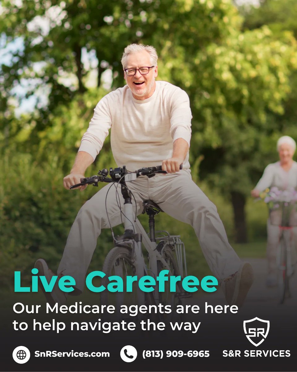 Are you turning 65 or need Medicare? We are here to help. Call or click today.

🖥️ SnRServices.com
☎️ (813) 909-6965

#Flordiamedicare #Turning65 
#medicare