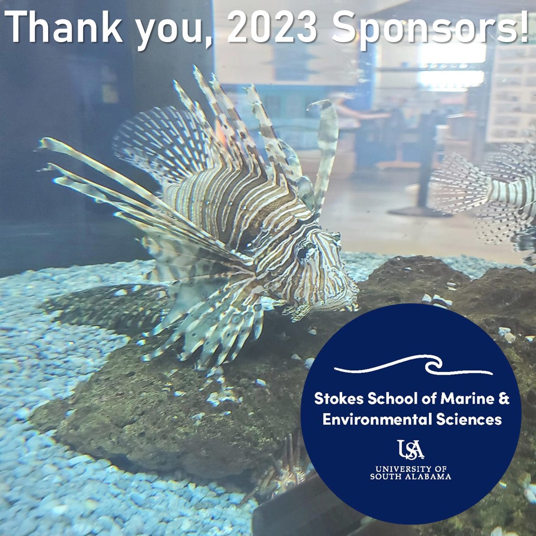 We thank the Stokes School of Marine & Environmental Sciences for being one of #SEAMAMMS2023 Rice's Whale Level sponsors! #stoked #marinescience The #UniversityofSouthAlabama SoMES aims to address environmental concerns of coastal regions. Read more at southalabama.edu/colleges/artsa….