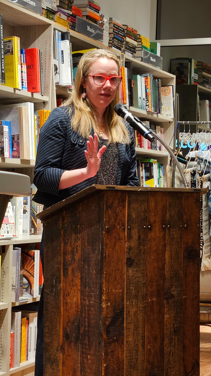 akleinb's tweet photo. @rbarenbaum speaking at the paperback launch for #AtomicAnna https://t.co/IYkXQSRInO