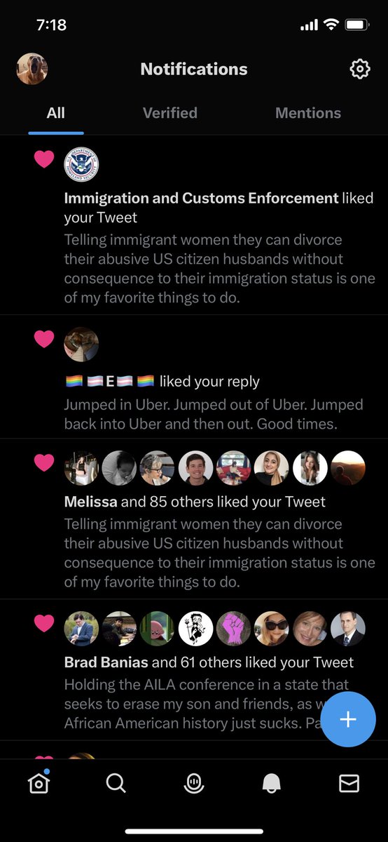 Glad ICE liked this tweet but it’s weird bc my entire career has been filled with ICE minimizing, degrading, and dehumanizing these same women and refugees victims of similar abuse. #AbolishICE #FuckICE