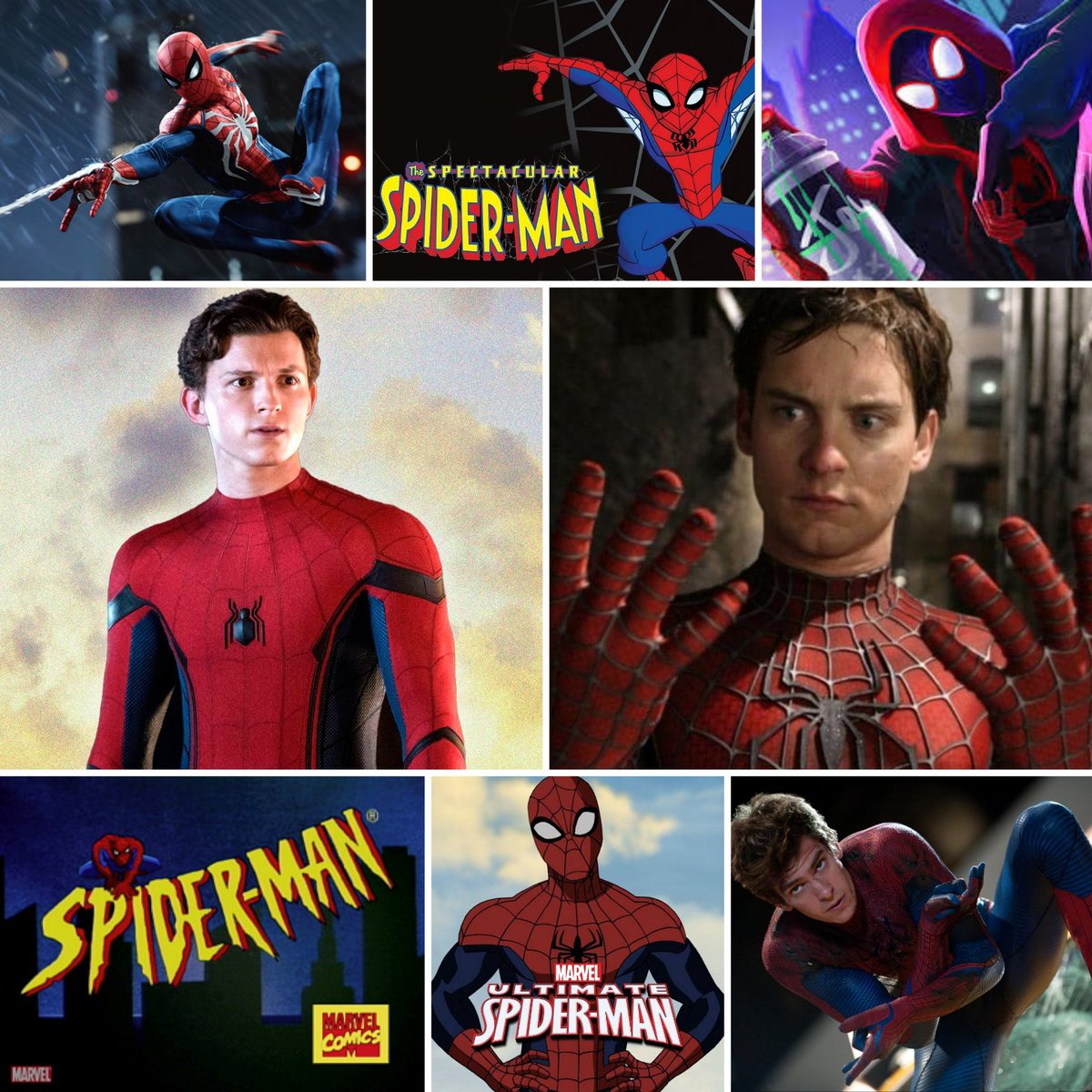 What order would you rank these 8 versions of #SpiderMan?? 🤔🧐

Subscribe to YouTube.com/creatiaworld for our daily nerd ish news show #TheCreatiaConversation 🤙🏼🤙🏼

#Spiderverse #SpiderMan4 #SpiderManAcrossTheSpiderVerse #TomHolland #AndrewGarfield #TobeyMaguire #MilesMorales
-V