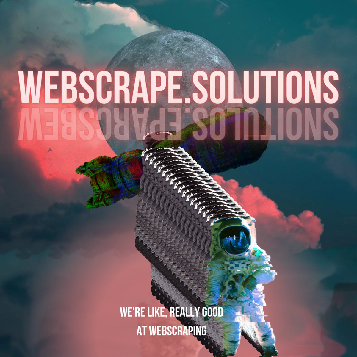 WebscrapeData's tweet image. We're not trippin', our data is just BETTER.
Webscrape.Solutions
#Trippy #Mixtape #vaporwave #Space #Webscraping #Data #Leads