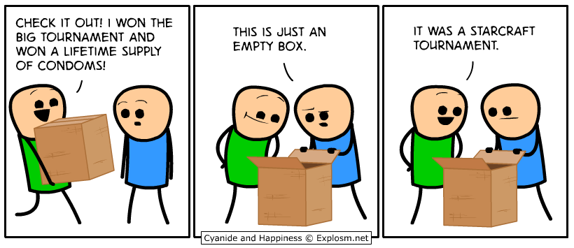 Explosm's tweet photo. A win is a win https://t.co/sRx7zMWSNS