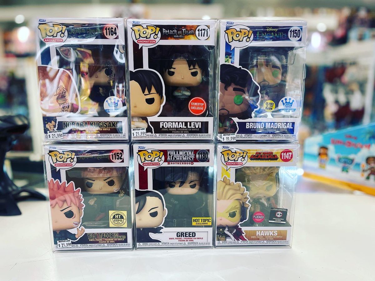 UnsettledGeeks's tweet photo. New additions to the Funko wall.

Stop by and pick up some new and restock Funkos.

Geek Out with Unsettled Geeks! https://t.co/CdQbOVTbxs