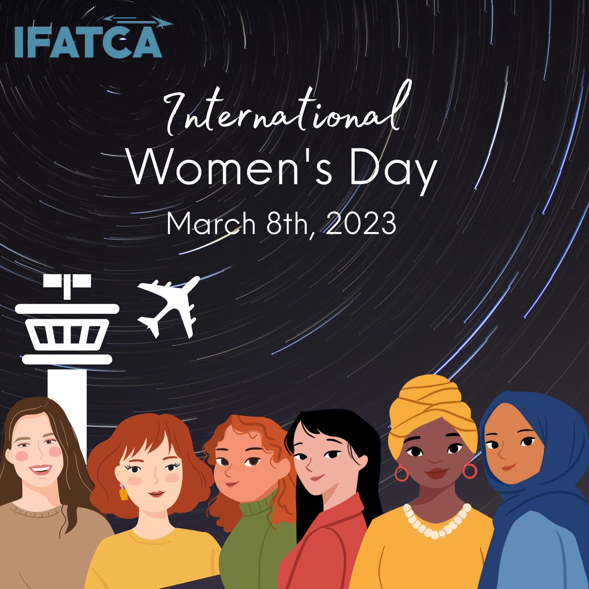 Iatca_ire's tweet photo. Happy international women's day from IATCA
#IWD23 #IFATCA https://t.co/tpA10r8IXG
