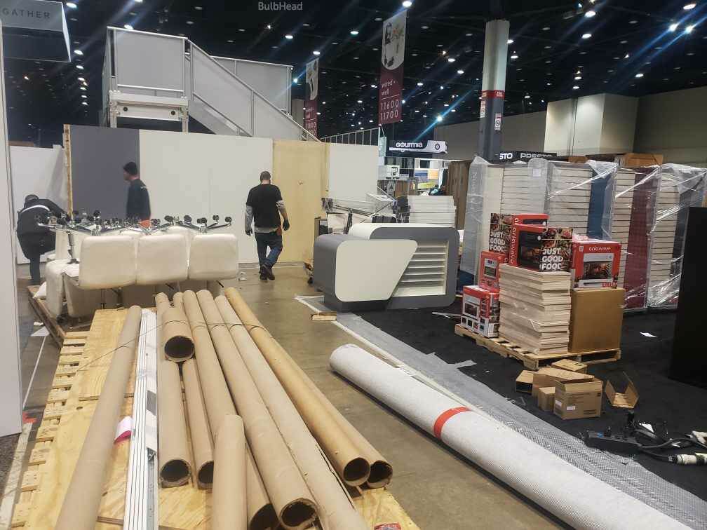 AmicusTradeshow's tweet photo. The show is over and the dismantle begins! @TIH_Show #boothdismantle https://t.co/ZZrsMWmPm9