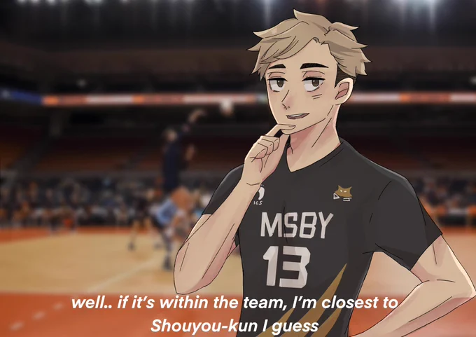 atsumu and his stupid hair got me in a chokehold  