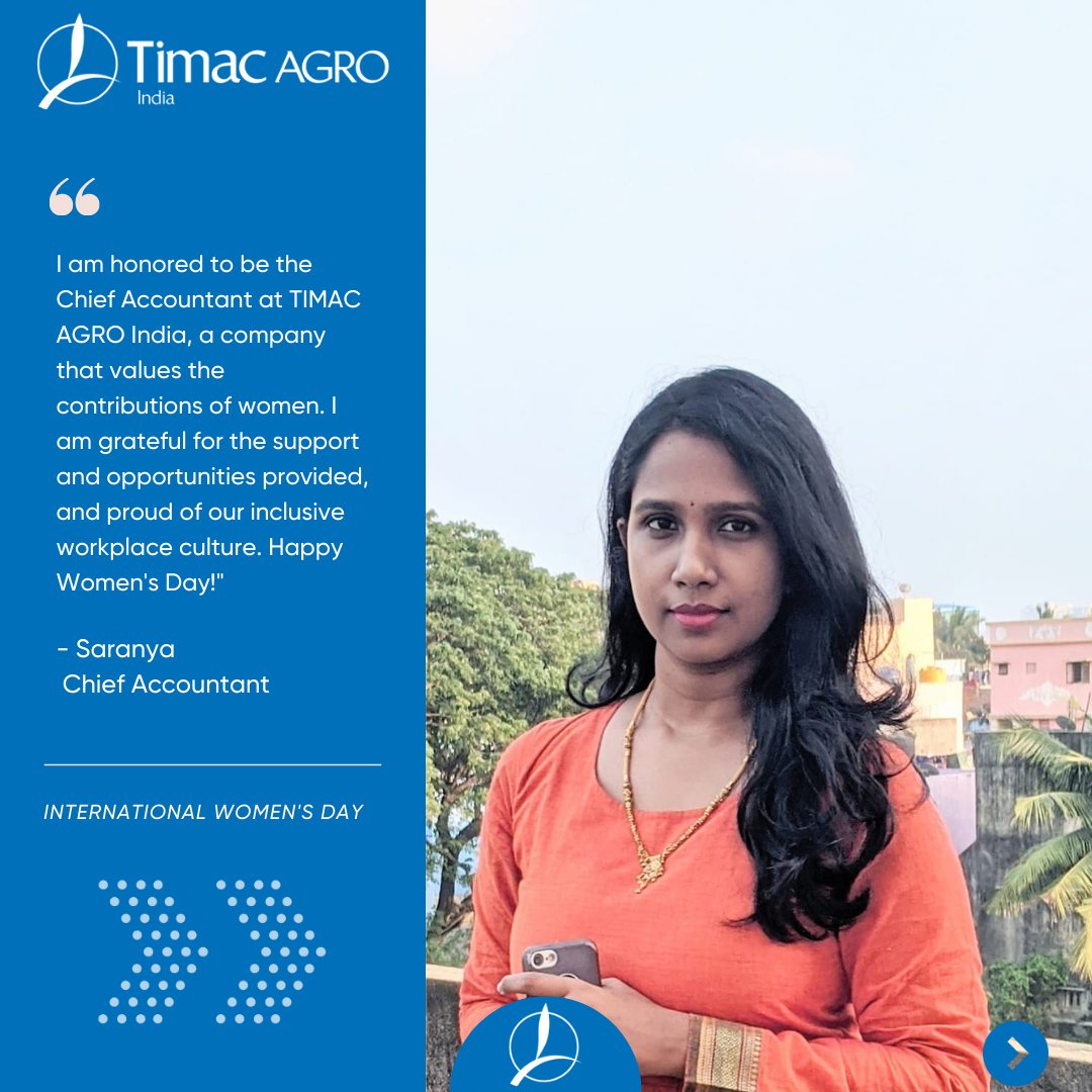 On #WomensDay2023 , we recognize the amazing women who contribute to TIMAC AGRO India's success. Their talents, skills, and dedication inspire us all to strive for greatness. We salute all the strong and inspiring women who break barriers and achieve great things. #timacagroindia