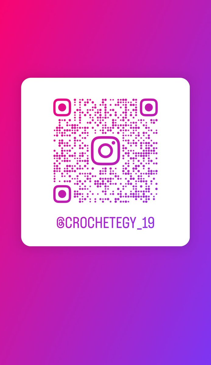 Check me out on IG instagram.com/crochetegy_19?…
