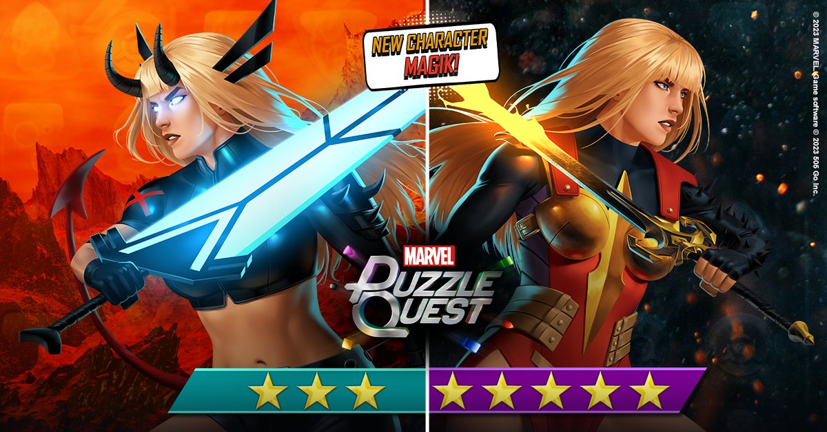 MARVEL Puzzle Quest on X: Dark magic is on the rise and about to