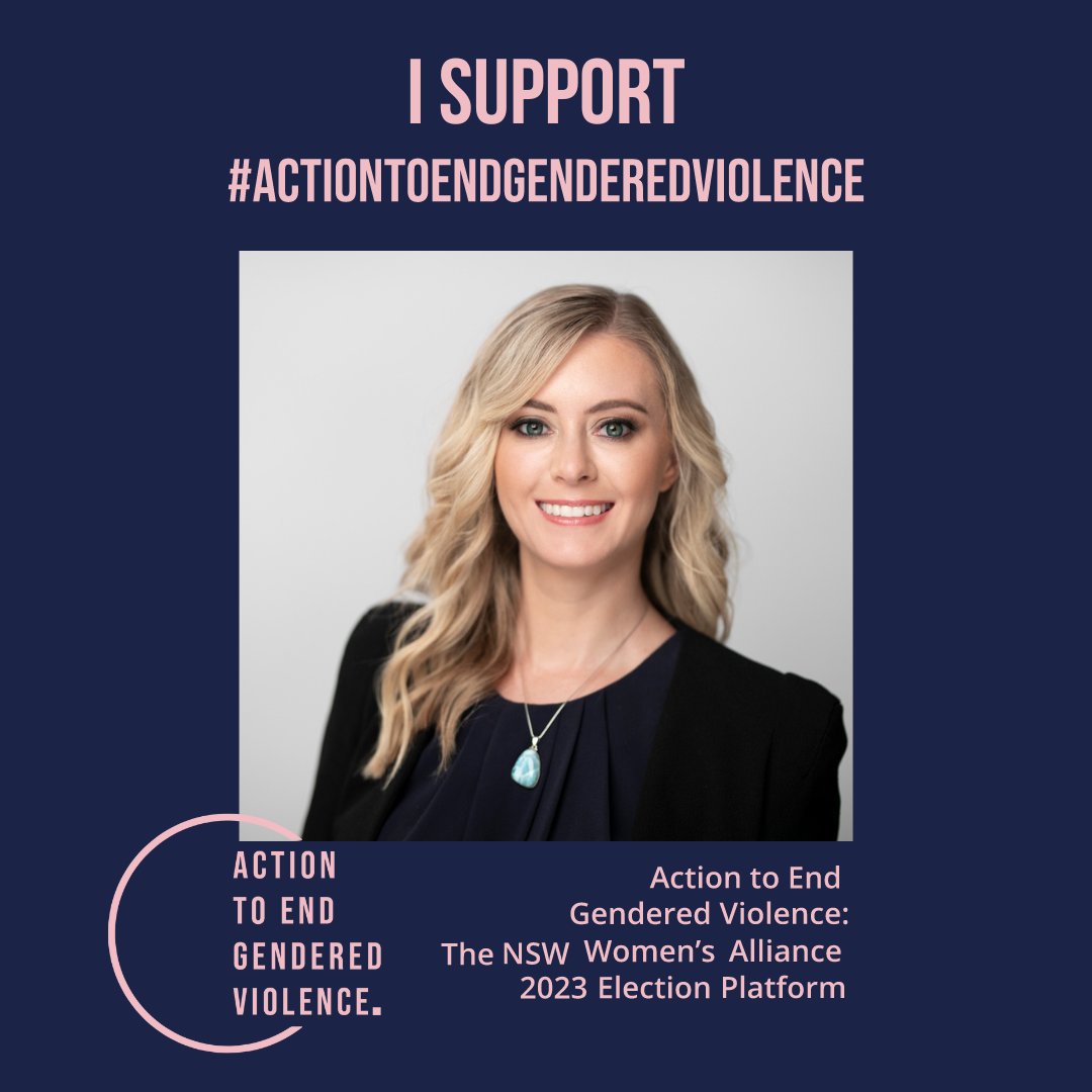 I support #ActiontoEndGenderedViolence this #IWD2023 #CrackingTheCode
Show your support, pledge here: endgenderedviolence.org  @DV_NSW