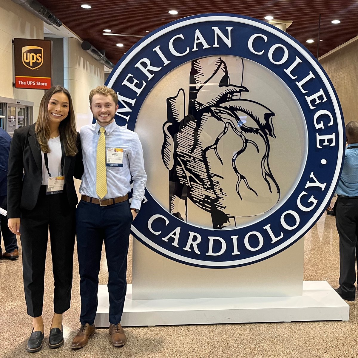 I had the amazing opportunity to present the results from my @MHIF_Heart intern project at #ACC23. Congrats to all who shared their work, especially the Triluminate investigators (@psorajja + others) for sharing late-breaking data on transcatheter tricuspid repair!