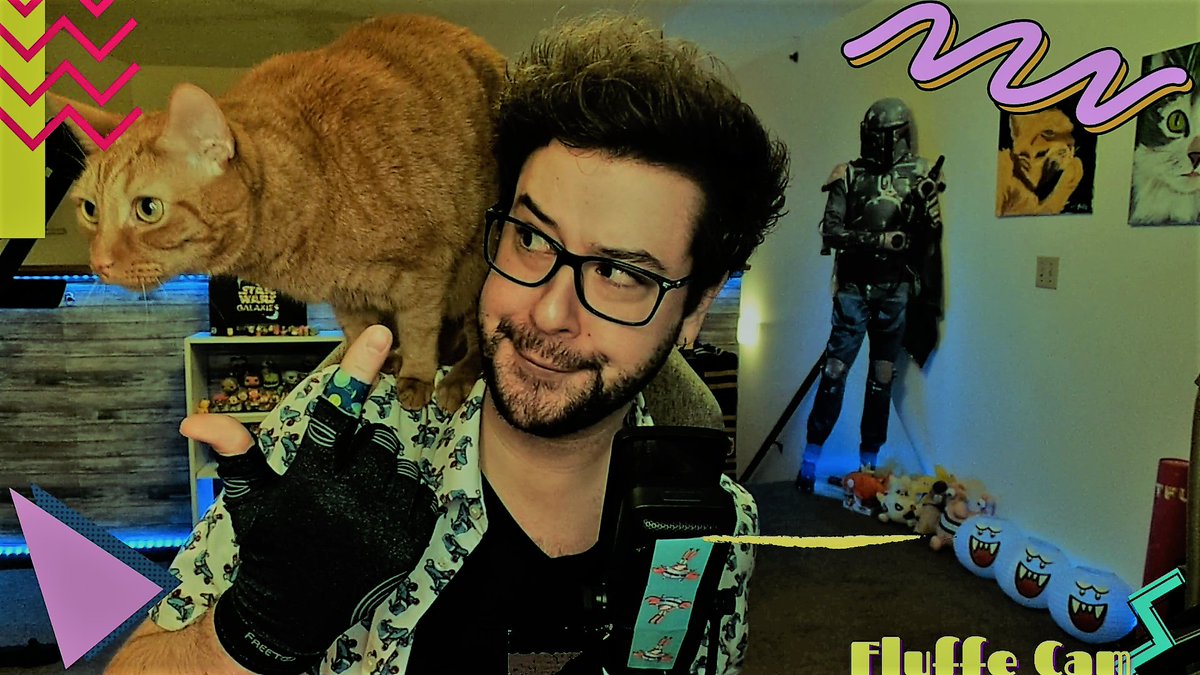 WE LIVE ON TWITCH! New fortnite season TOMORROW! also I just posted a new tiktok! come hang out with me and Fluffe! #fortnite #CatsOfTwitter #twitch