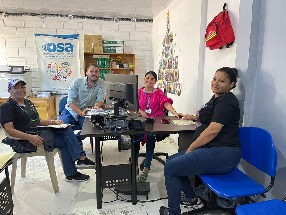 AsobaresMon's tweet photo. Hoy estuvimos haciendo gestión con @osa_sv en Montería y Córdoba para que nuestros afiliados tengan un beneficio por estar en @Asobares 
Únete a este gran gremio.

En la foto nos acompañan representante de @vinikusoficial y restaurante los potrillos https://t.co/TbB9ggn7ib
