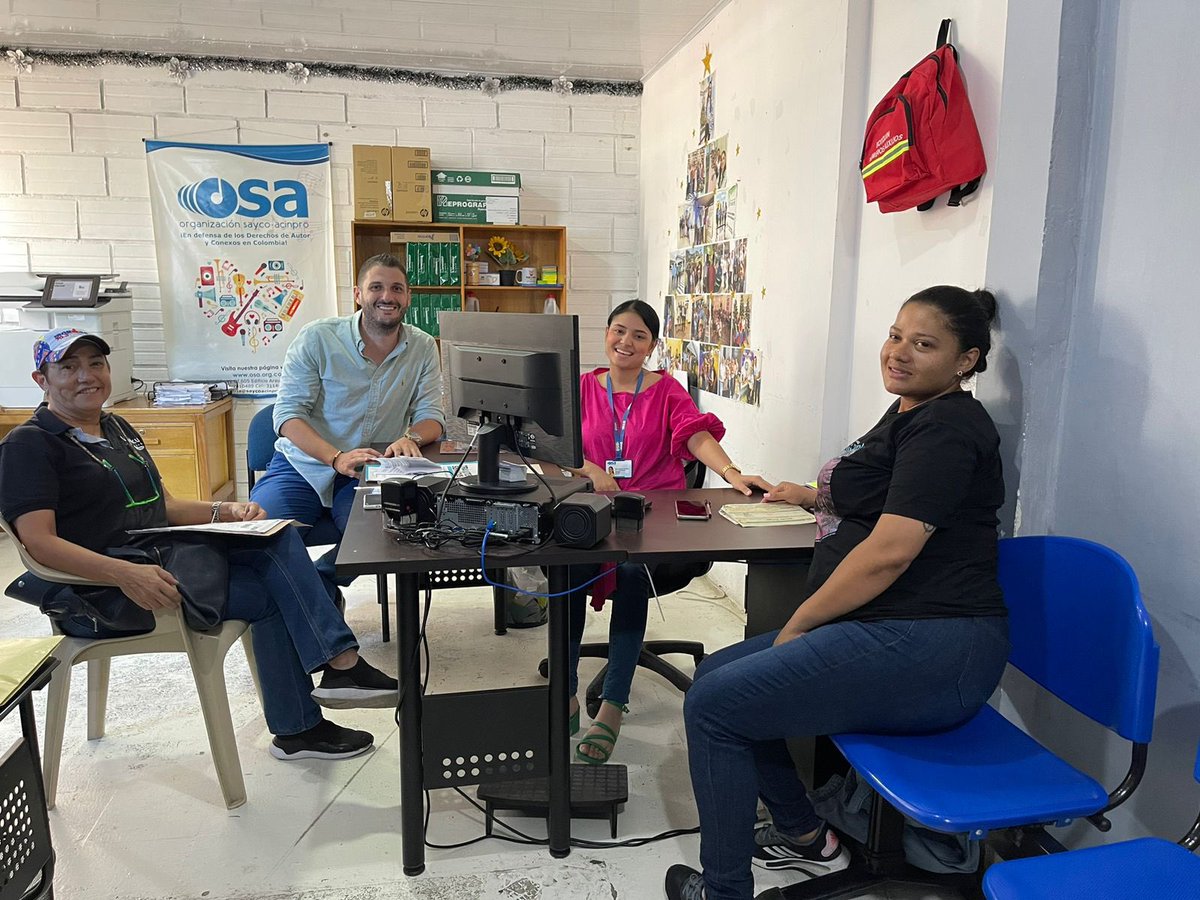 AsobaresMon's tweet photo. Hoy estuvimos haciendo gestión con @osa_sv en Montería y Córdoba para que nuestros afiliados tengan un beneficio por estar en @Asobares 
Únete a este gran gremio.

En la foto nos acompañan representante de @vinikusoficial y restaurante los potrillos https://t.co/TbB9ggn7ib