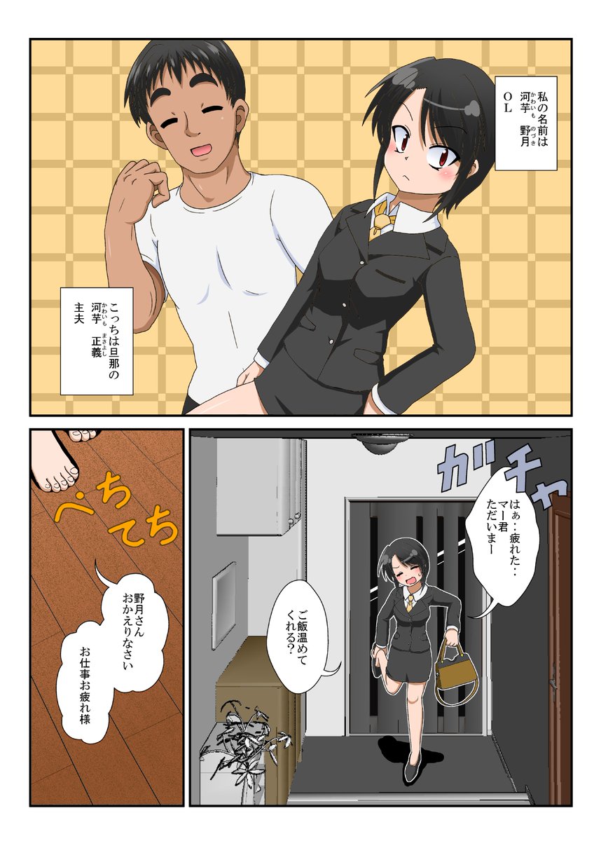 もう夫婦になっている二人のTS話ってどうだろう?
人気が出れば続きかく 