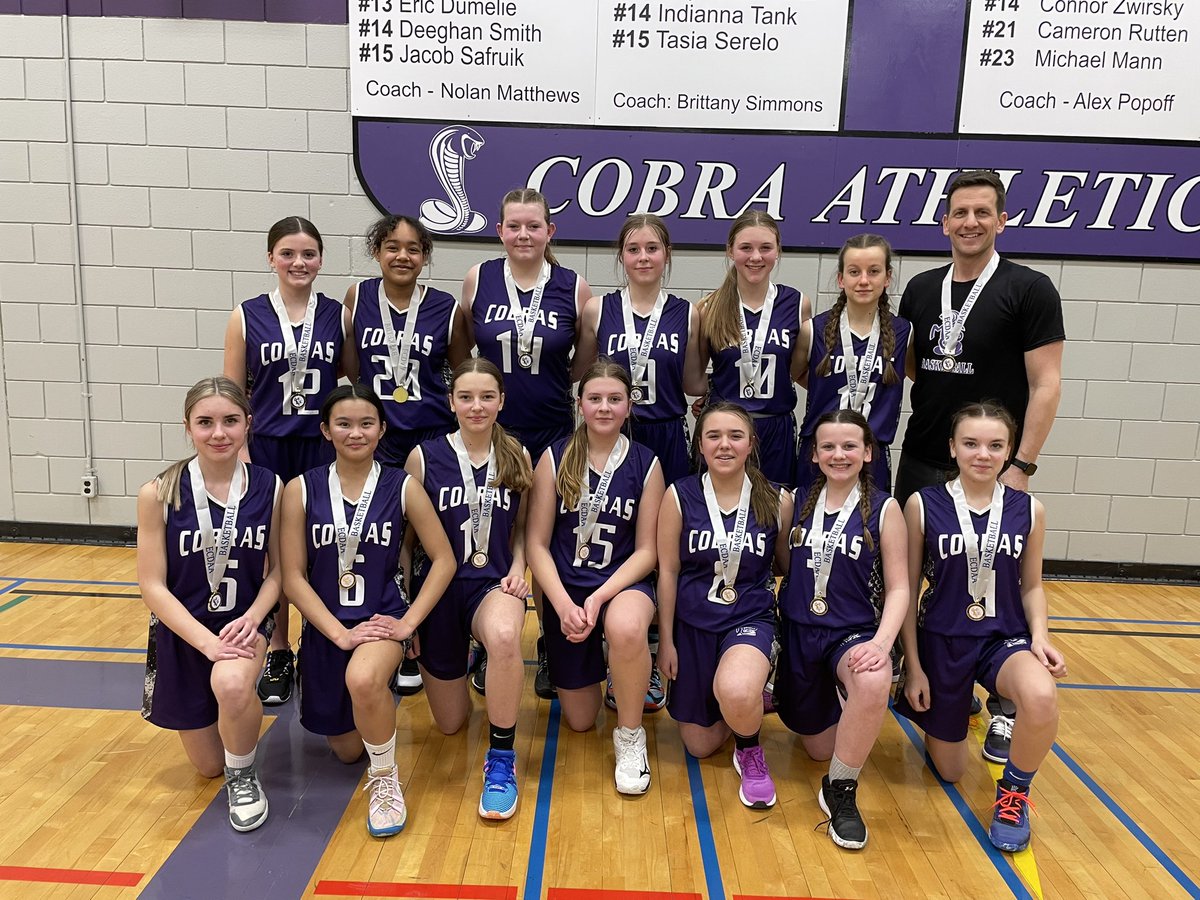 CobracoachDA's tweet photo. Amazing basketball season for these young ladies! Undefeated 21-0 season, 6 tourneys won, Districts Champs 🏆🥇on our home court after a gritty comeback win in the final.  Proud is an understatement!  Better yet, got to share it all with my two daughters on the team. https://t.co/lXtr4HGgMh