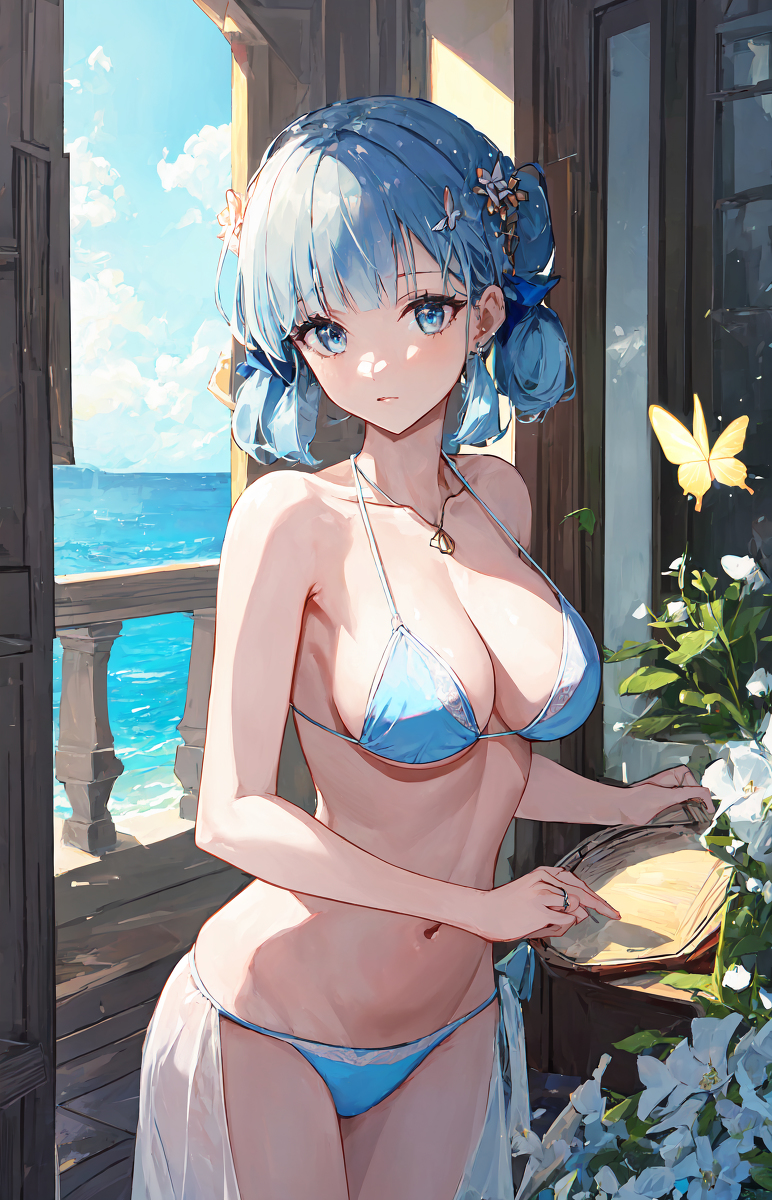 9ty9t's tweet photo. 神里綾華 ビキニ #2 Bikini Ayaka #女の子 #原神 #Genshinimpact #AIイラスト #神里綾華 #神里绫华 #海 #ビキニ #水着 https://t.co/h3iJUSWCEu https://t.co/OjbGIhndHg