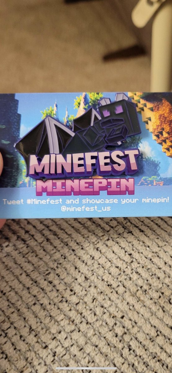 Have you checked out the Official Minefest Pin yet?

You can buy them at our Minefest store  in Salt Lake City on April 29th, or when you buy tickets to the event!

Very limited quantity available