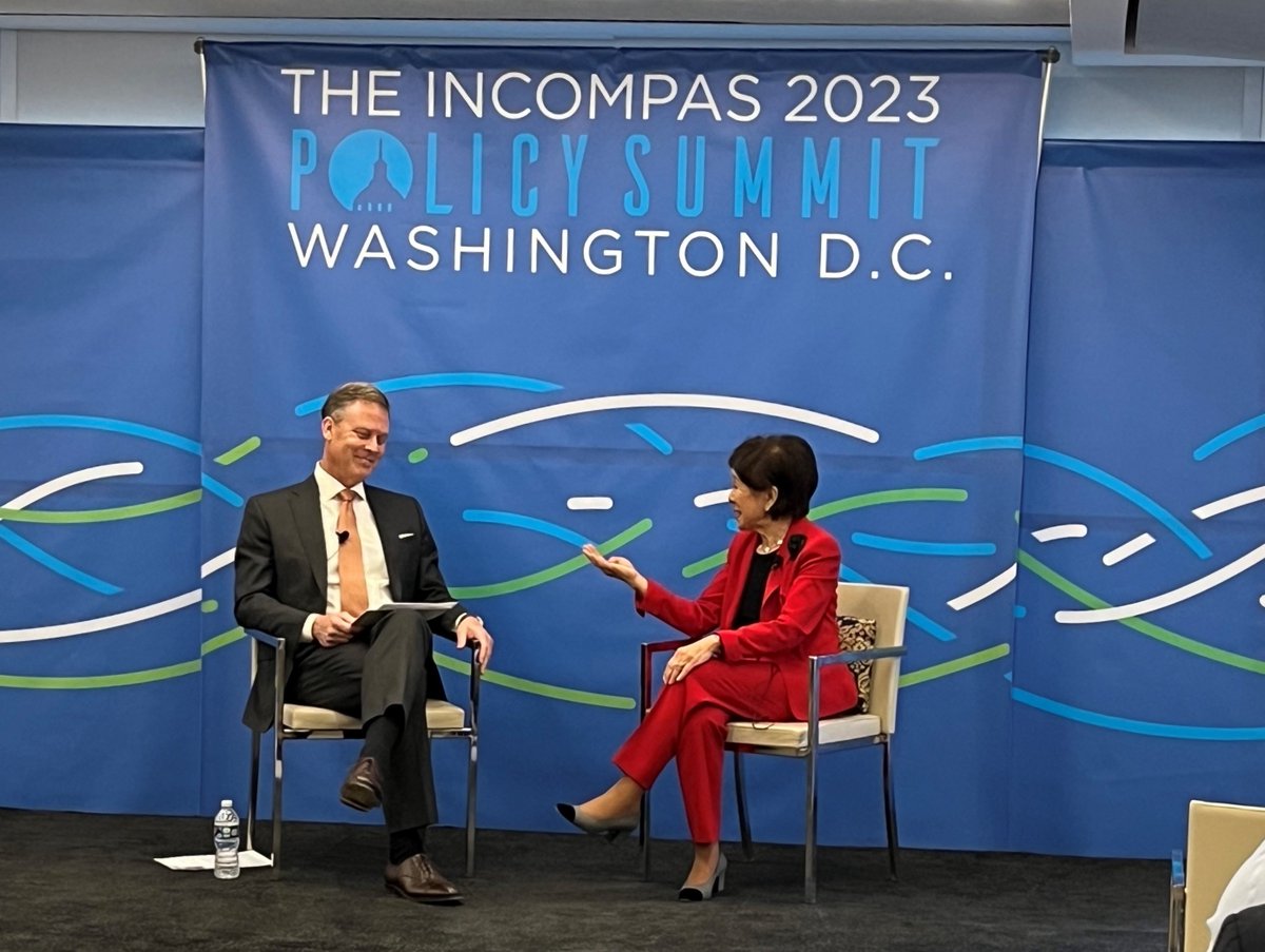 DorisMatsui's tweet photo. As Ranking Member of the @EnergyCommerce Communications and Technology Subcommittee, I’m working on the most pressing issues facing America’s technological leadership.
From spectrum policy to closing the digital divide, I discussed our path forward at the #INCOMPASPolicySummit. https://t.co/N7G1mhAbvN
