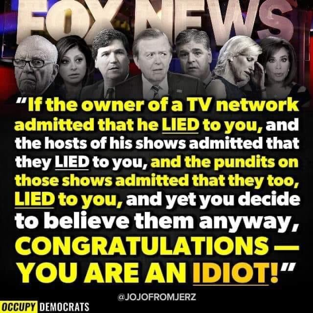 So Republicans & their voters didn’t watch the #January6thTapes during the #January6thCommitteeHearings b/c Democrats were in control of them, but now they have no problem watching them b/c #FoxNewsIsNotNews & #TuckerCarlsonLies has control of them. #GTFOH