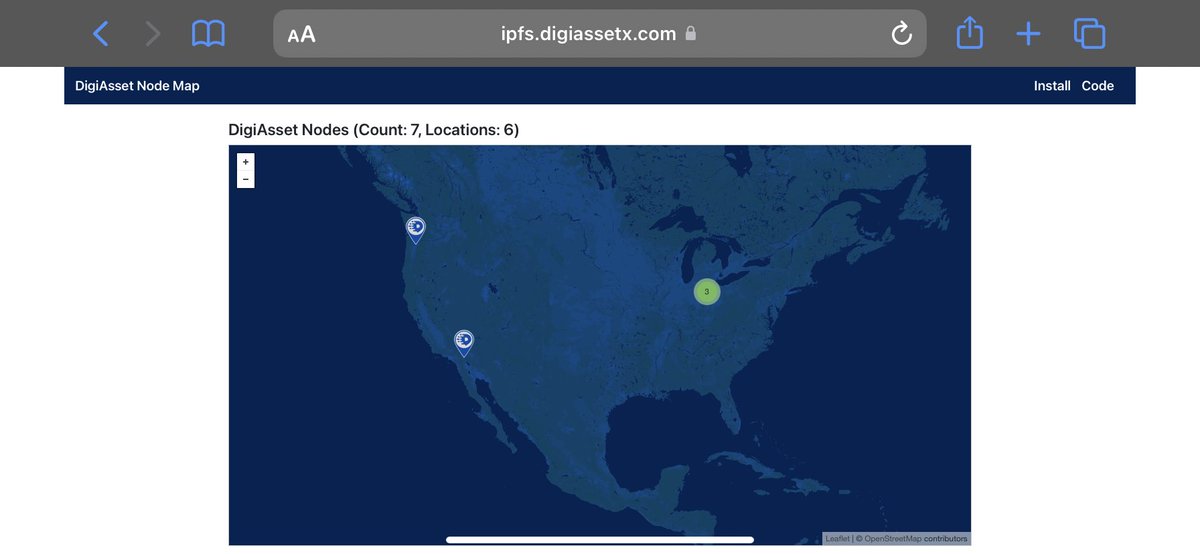g0nz0b0ards's tweet photo. https://t.co/TazOm58gIN
Tap in! Get a daily payout in $DGB for running a digiasset node #NFT #digiasset #ipfs #node @digiassetX @DigiByteCoin
@IPFS
https://t.co/sqh5FIHcsx
DigiAsset Nodes (Count: 7, Locations: 6)
#DGB #DigiByte #digiassetX #digiassetNode https://t.co/HhUSxoXoay