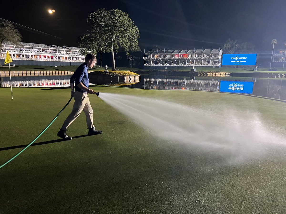 Putting 17 to bed #theplayers