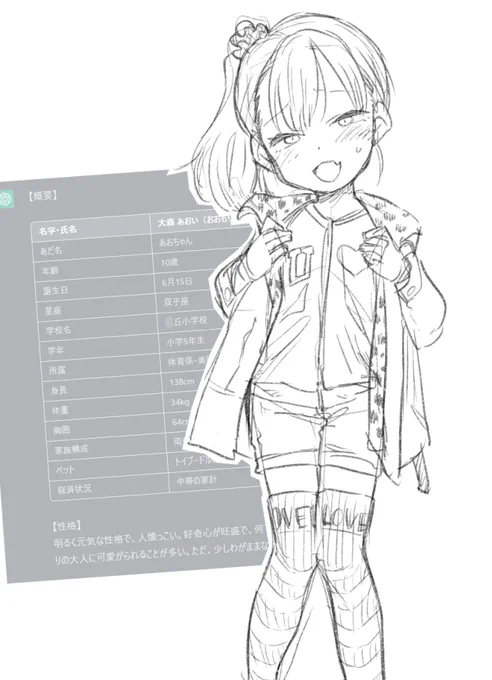らくがきしちゃおっかな。。。 