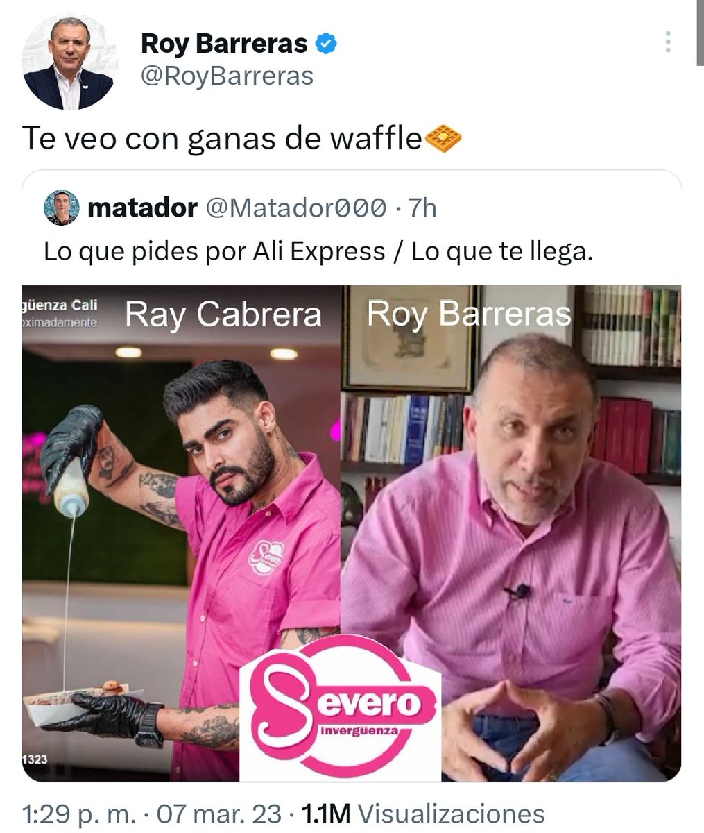 Colombia_Memes_'s tweet photo. Por algo se llama Roy Barreras https://t.co/PIyjRcXKN6