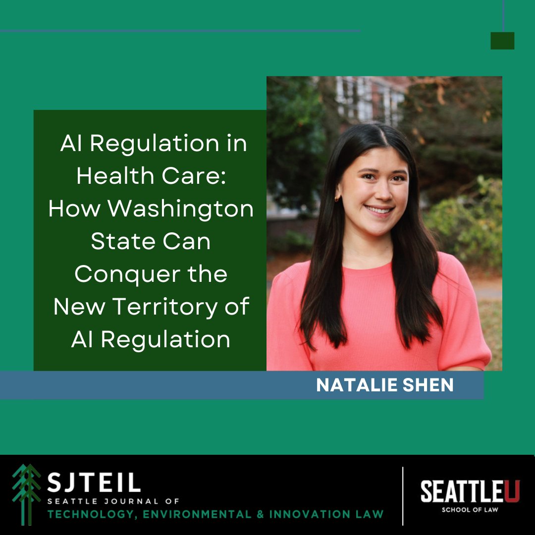 SU Journal of Tech, Environment, & Innovation Law tweet media