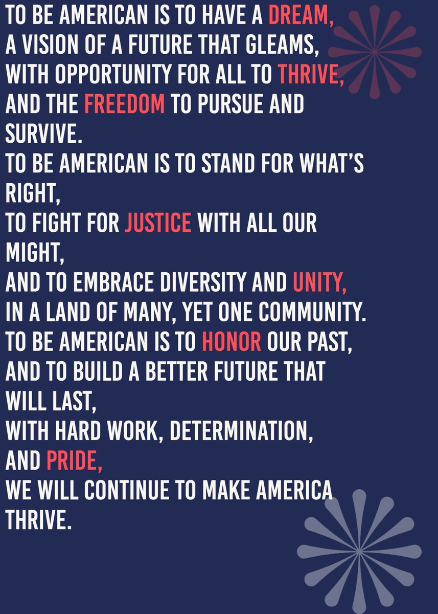 AmerByDesign's tweet photo. What does it mean to be an American? Our developing designers and entrepreneurs had some pretty powerful responses!

https://t.co/SPmlAr4I5C https://t.co/4XlB1A3DXn