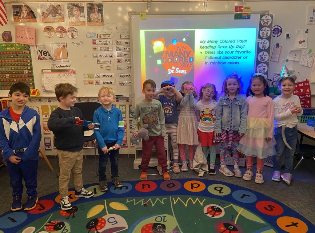 DK Ss loved our reading dress up day for March is Reading!📚 My Many Colored Days! Dress like your fav fictional character or in 🌈 colors! <a href="/bhschools/">BHSchools</a> <a href="/LonePineSchool/">Lone Pine Elementary</a> <a href="/MaryHillberry/">Mary Hillberry</a>