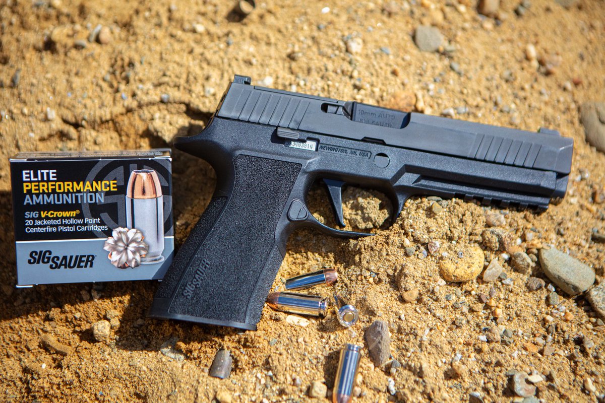 SIG SAUER on Twitter "The P320XTEN paired with our Elite Performance VCrown Ammunition is a