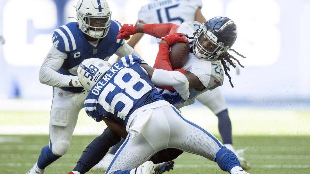 Mof_Colts2022's tweet photo. Colts start out new season with a win over their rival Titans. Colts fell behind 21-3 before scoring 42 straight points to take control. Taylor was shut down but Bowen was efficient and carried the offense while the defense recorded 7 sacks and 7 TOs. #mofs71wk1 @MOFLeagues https://t.co/LieSk0hYvV