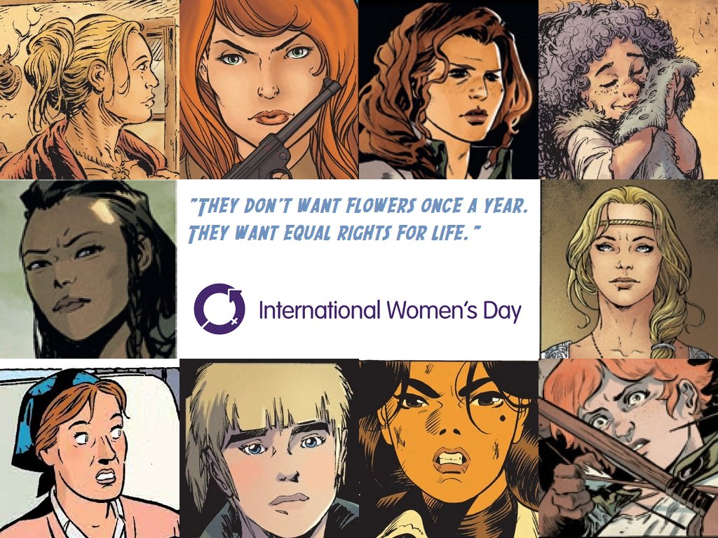 It's 2023, and we STILL need to remind people that half of the population isn't quite as equal as the other one, and that it's wrong.

Celebrate the women in your life, and remember to help them, support them, and respect them the rest of the year, too.

#WomensDay #IWD2023