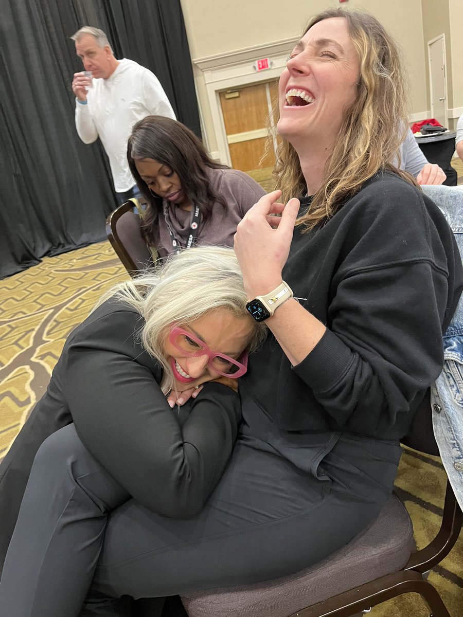 leighmragsdale's tweet photo. Best friends and principals!!!!!! By best friends, like since we were 5 years old! @drmhellwig I had so much fun with you @MoAESP and CONGRATS on your award “Exemplary New Principal” #womenleaders #WomensDay2023 #womenempowerment #WomensHistoryMonth https://t.co/Wj9pYMKMCa