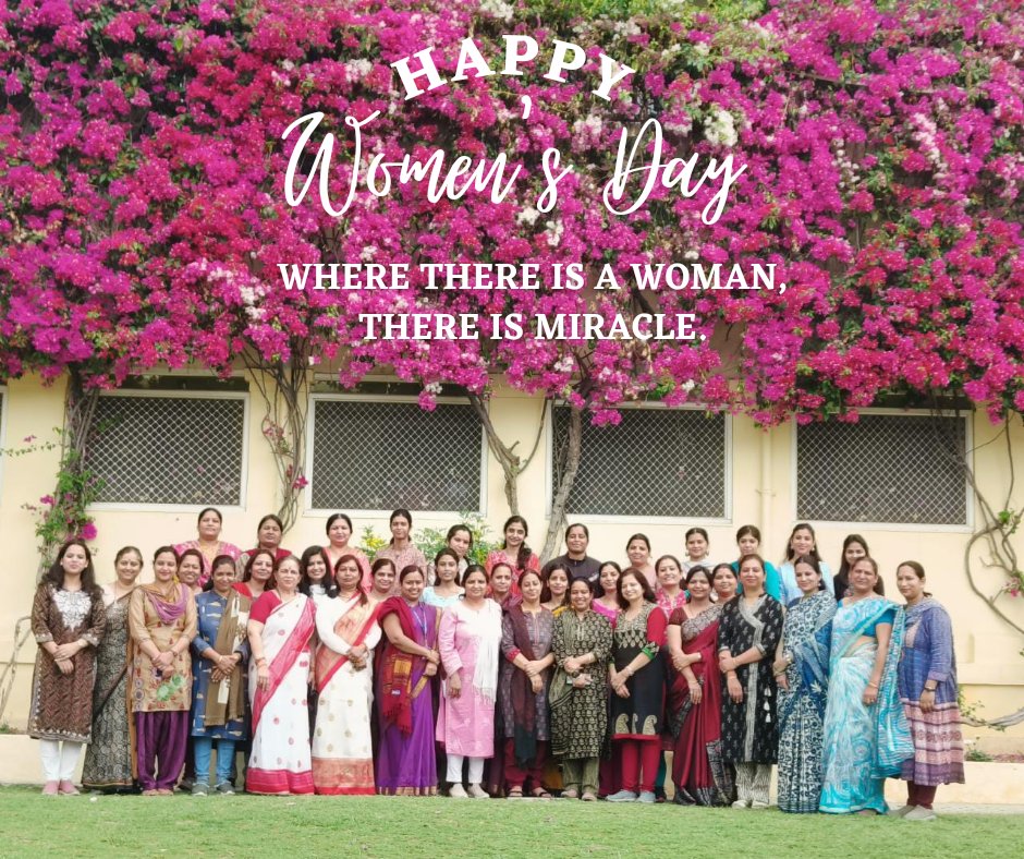 MMVMUdaipur's tweet photo. Happy Women's Day to all the trailblazing women who have paved the way for future generations.
#womensday2023 #womenpower #learning #education #mmvm #udaipur #rajasthan https://t.co/88aAOL631w