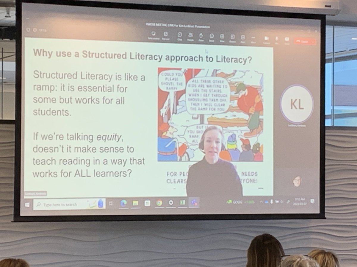 Jodie Howcroft (@howcroftjodie) on Twitter photo Absolutely loved hearing @MmeLockhartLDSB speak <a href="/HWDSBLearning/">HWDSB Learning Services</a> today.“Doesn’t it make sense to teach reading in a way that works for ALL learners?” 👏for grounding this work in equity. Absolutely loved hearing @MmeLockhartLDSB speak <a href="/HWDSBLearning/">HWDSB Learning Services</a> today.“Doesn’t it make sense to teach reading in a way that works for ALL learners?” 👏for grounding this work in equity.