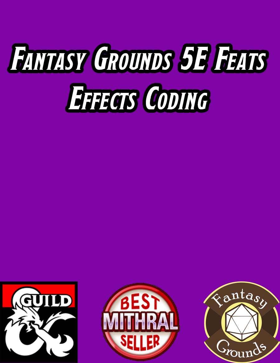 Rob twohy rob2e on twitter 5e effects coding feats mithral best