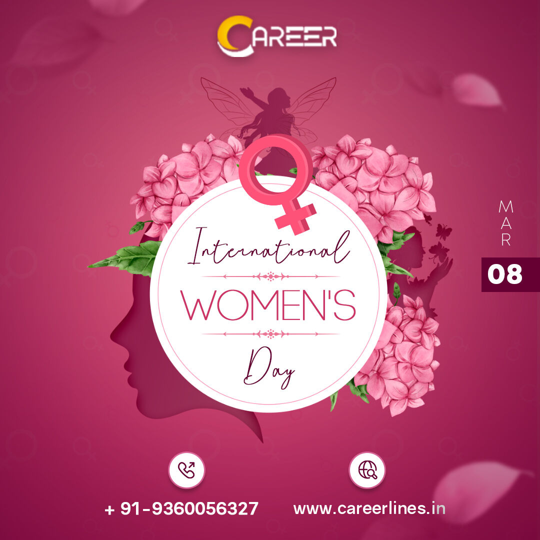 #HappyInternationalWomensDay to all the #women who are breaking barriers and making #history!

#IWD2023 #EachforEqual #ChooseToChallenge #WomenEmpowerment #Feminism #GenderEquality #BalanceforBetter #WomenSupportingWomen #careerorientedcourses #careerlines #smalltownbigdream