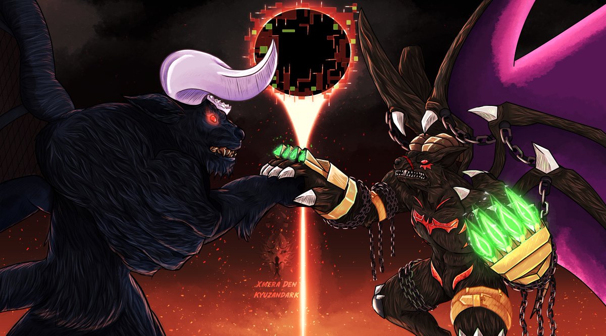XmeraDen's tweet photo. Berserk X Digimon Crossover
Zodd the Immortal Vs Belephemon Rage Mode https://t.co/82vSQDd3QX